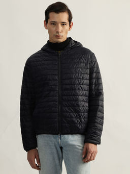 Antony Morato - Blue Hooded Puffer Jacket