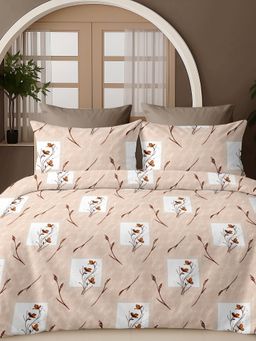 Sleeping Owls- because your sleep matters - 300TC Super King Bedsheet with 2 Pillow Covers