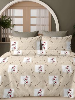 Sleeping Owls- because your sleep matters - 300TC Super King Bedsheet with 2 Pillow Covers