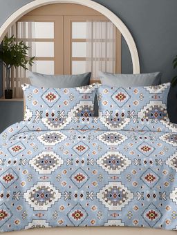 Sleeping Owls- because your sleep matters - 300TC Super King Bedsheet with 2 Pillow Covers