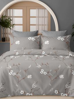Sleeping Owls- because your sleep matters - 300TC Super King Bedsheet with 2 Pillow Covers