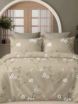 Sleeping Owls- because your sleep matters - 300TC Super King Bedsheet with 2 Pillow Covers