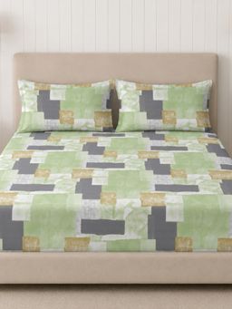 Sleeping Owls- because your sleep matters - 300TC Super King Bedsheet with 2 Pillow Covers