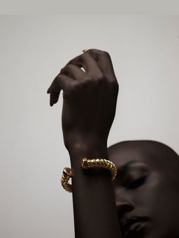 Anaash - 22K Gold Plated Toolkit Cuff