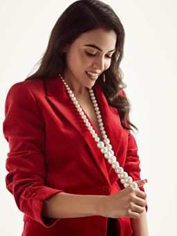 Anaash - White Statement Single Necklace