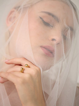 Anaash - 22K Gold Plated Toolkit Ring