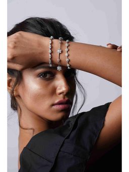 PRATA - Finis Tennis White Bracelet