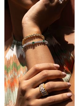 PRATA - Shimmering Sol White Bracelet