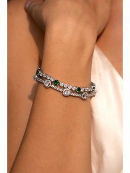 PRATA - Radiant Diamante White Bracelet