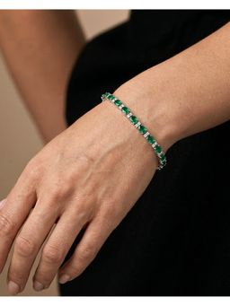PRATA - Emerald Harmony Green Bracelet