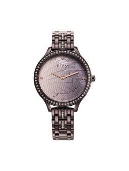 Titan - 95209Qm01 Purple Glitz Purple Dial Analog Watch for Women