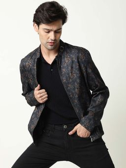 Rare Rabbit - Bruno Navy Jackets