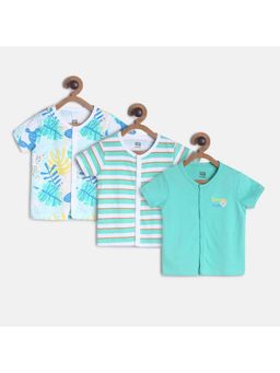 MINI KLUB - Baby Boys Multi Front Open Vest (Set of 3)