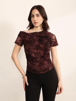 Kazo - Women Wine Rimowa Top