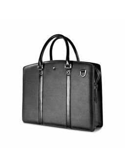 Lapis Bard - Belgravia Ashton 14Inch Laptop Business Bag With RFID - Black