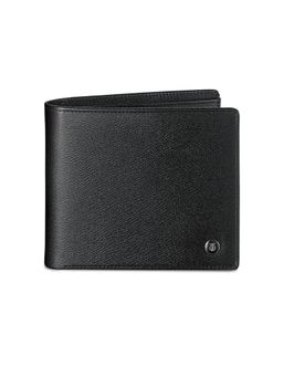 Lapis Bard - Belgravia Bifold Coin Pouch Wallet With Additional Card Sleeve With RFID - Black