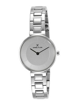 Daniel Klein - Silver FIORD Round Dial Analog Watch For Women - DK11684 - 1