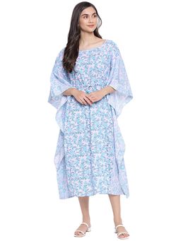 Fabindia - Multicolor Cotton Printed Kaftan