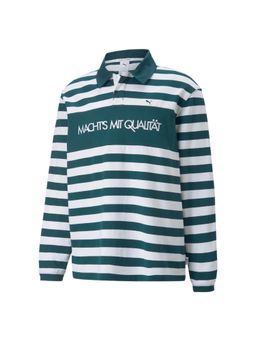 Puma - Mmq Stb Pattern Ls Men Green T-shirts