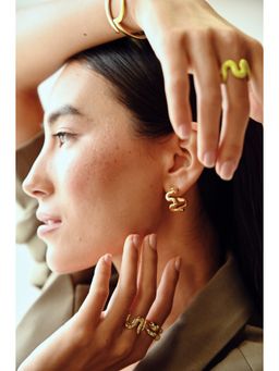 Lunaya Jewelry - Figaro Link Earrings