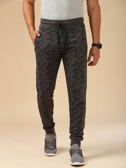 Van Heusen - Men Superior Performance and Pocket Trackpant - Dark Shadow Aop