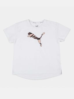 Puma - Modern Sports Girls White T-shirts