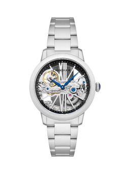 Earnshaw - Cornwall Bridge Automatic Silver Round Dial Men's Watch - ES-8287-11 (M)