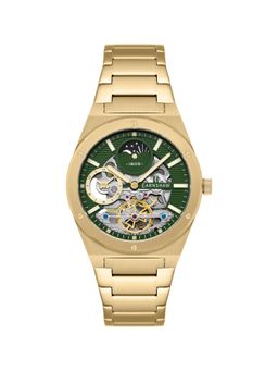Earnshaw - Drake Dual Time Moonphase Automatic Green Round Dial Men's Watch - ES-8291-66 (M)
