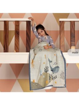 NEW COMERS - Duvet Quilt Blanket for Baby and Kids -135x115x2cm-758