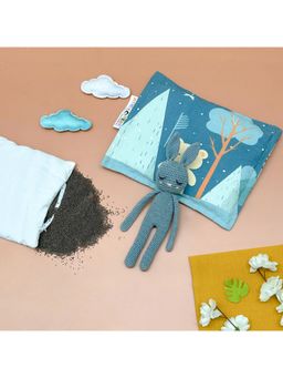 NEW COMERS - Baby Mustard Seed with Cotton Fabric Animal & Cartoon Prints|Infant Pillow -252