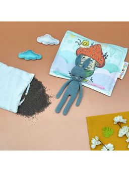 NEW COMERS - Baby Mustard Seed with Cotton Fabric Animal & Cartoon Prints|Infant Rai Pillow 256