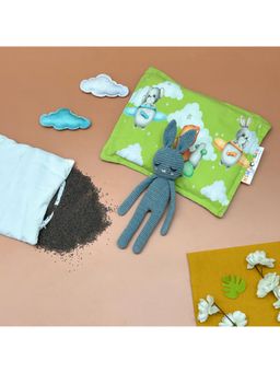 NEW COMERS - Baby Mustard Seed with Cotton Fabric Animal & Cartoon Prints|Infant Rai Pillow 258