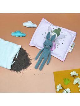 NEW COMERS - Baby Mustard Seed with Cotton Fabric Animal & Cartoon Prints|Infant Rai Pillow 259