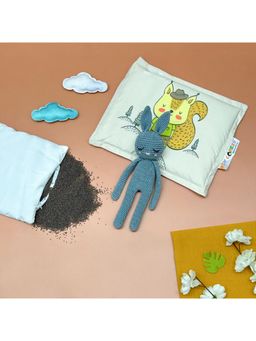 NEW COMERS - Baby Mustard Seed with Cotton Fabric Animal & Cartoon Prints|Infant Rai Pillow 260