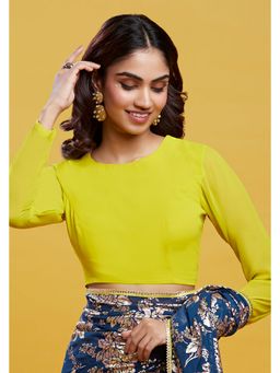 PHATAKAA - Lime Full Sleeve Blouse