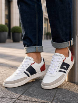 U.S. POLO ASSN. - Hilton 2.0 Men Multi-Color Stylish Casual Sneakers