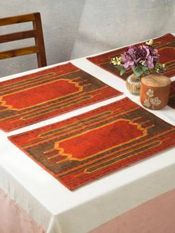 Fabindia - Nirvik Printed Cotton Mats (Pack Of 6)