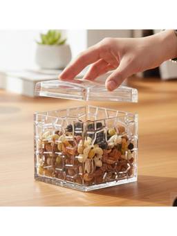 Kookee - Acrylic Canister Jar Container for Kitchen Storage