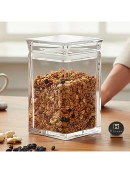 Kookee - Acrylic Canister Jar Container for Kitchen Storage (11230)