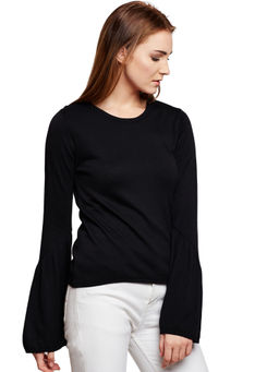 Madame - Black Color Sweater For Womens