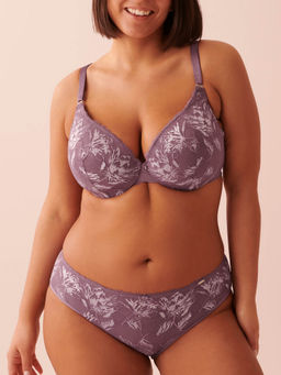 La Vie En Rose - Purple Lightly Lined Sleek Back Bra