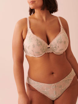 La Vie En Rose - Pink Lightly Lined Memory Foam Bra