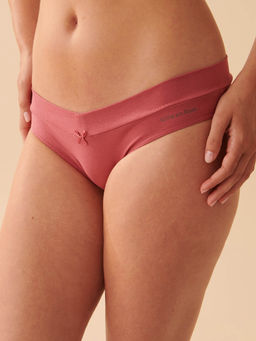La Vie En Rose - Red Cotton Bikini Panty