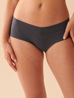 La Vie En Rose - Navy Blue Cotton Hiphugger Panty