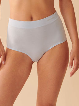 La Vie En Rose - Blue Modal High Waist Hiphugger Panty