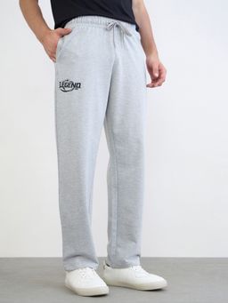Styli - Men Relaxed Placement Printed Track Pants