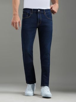 Pepe Jeans - Men Navy Blue Slim Fit Mid-Rise Jeans