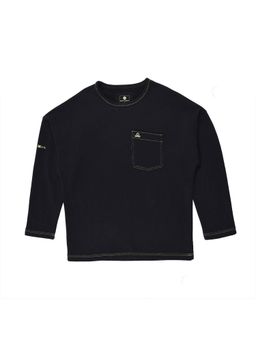 WOODLAND - Men A Skating Monk Black Fs Sweatshirt