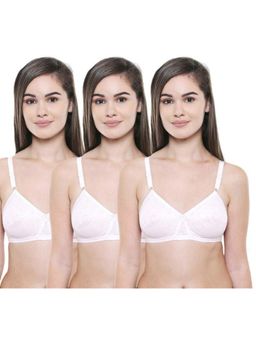 Bodycare - Pack of 3 Premium Perfect Coverage Bra In Pink Colour