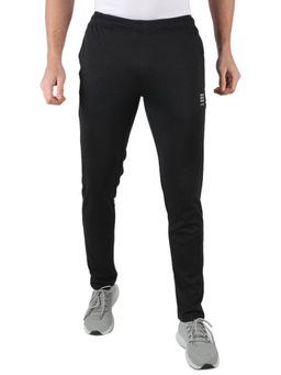 Rock.it - Men Black Regular Fit Trackpant